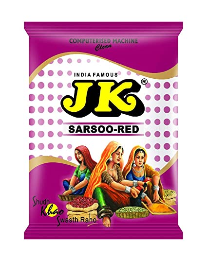 JK RED MUSTARD WHOLE 100GM