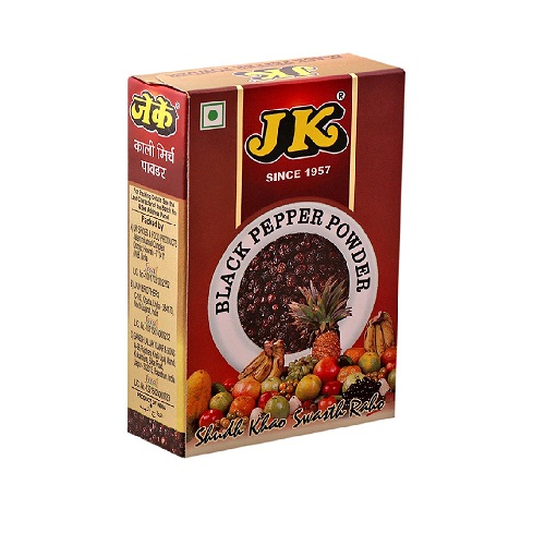 JK BLACK PEPPER POWDER 50GM