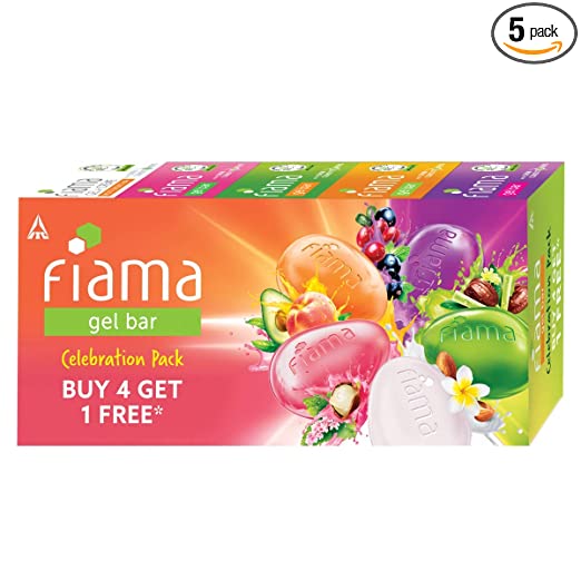 FIAMA CELEBRATION PACK GEL BAR 125GM*5