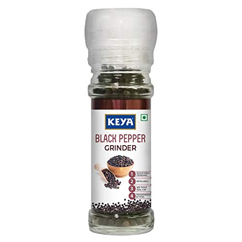 KEYA BLACK PEPPER GRINDER 50GM