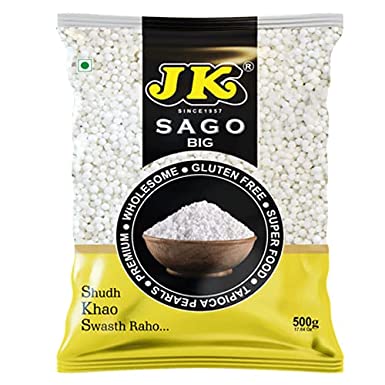 JK SABUDANA BIG 500GM