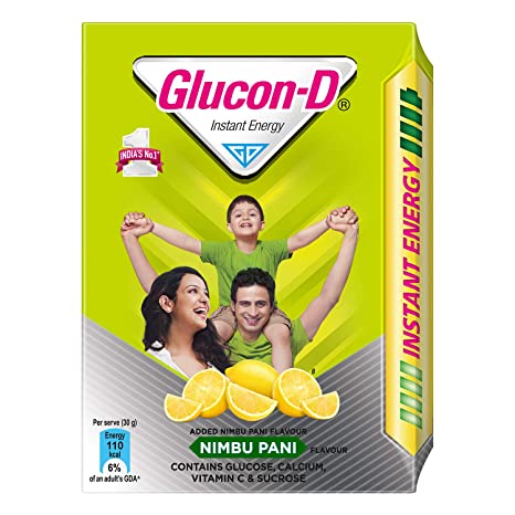 GLUCON D NIMBU PANI 200GM REFILL