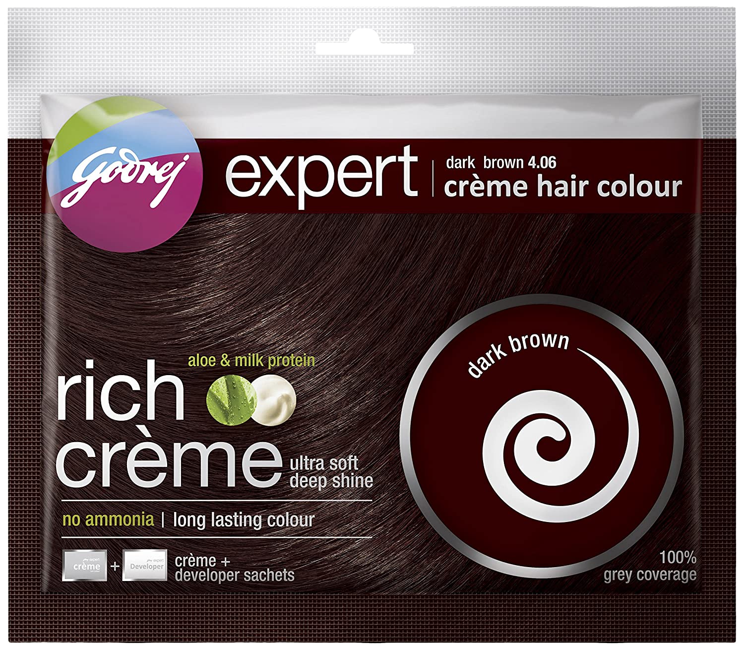 GODREJ EXPERT RICH CREAM DARK BROWN SHADE 20GM