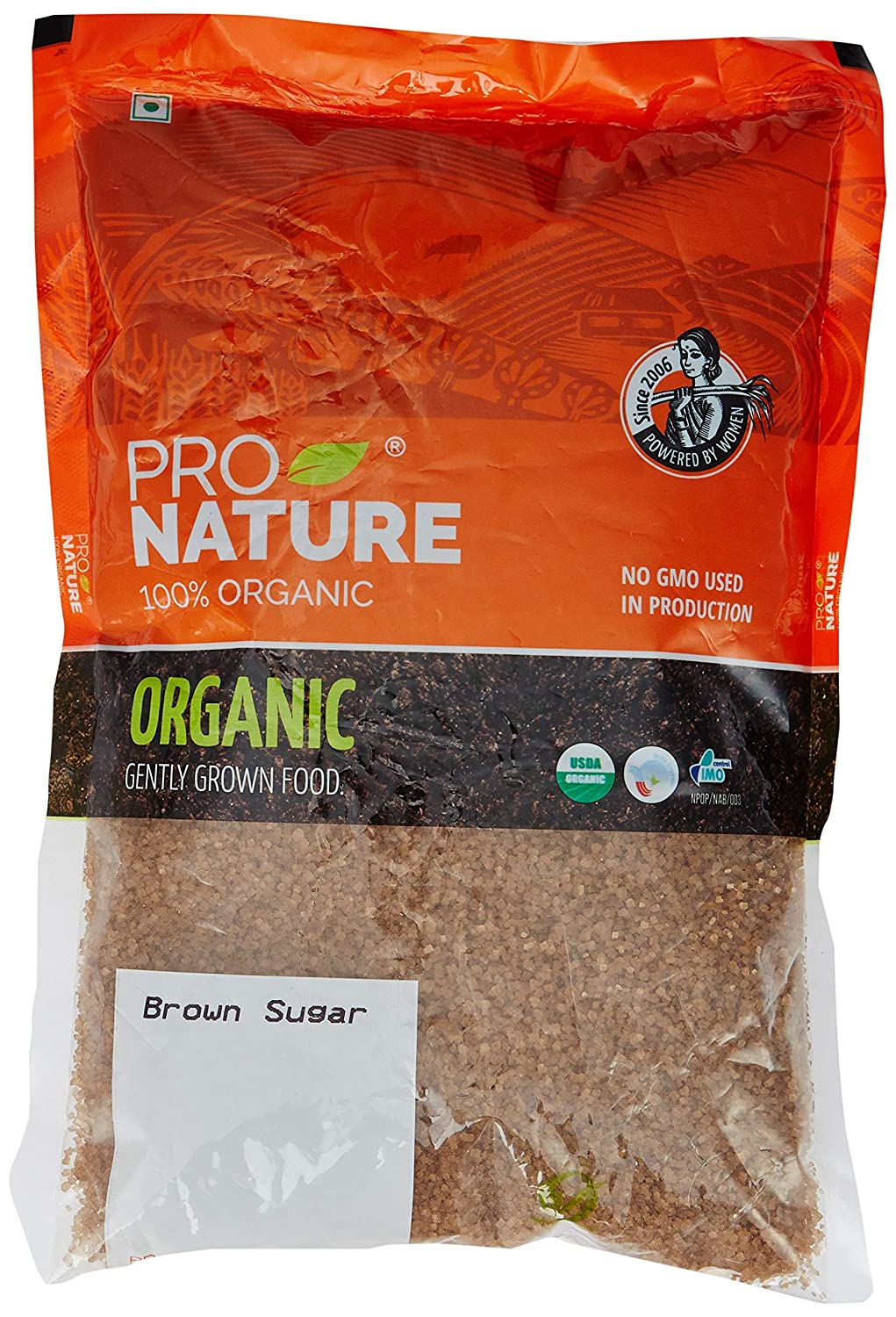 PRO NATURE ORGANIC BROWN SUGAR 1K