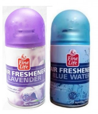 FINE LIFE WHITE LAVENDER & FRESH LEMON COMBO AIR FRESHENER SPRAY 500ML * 2