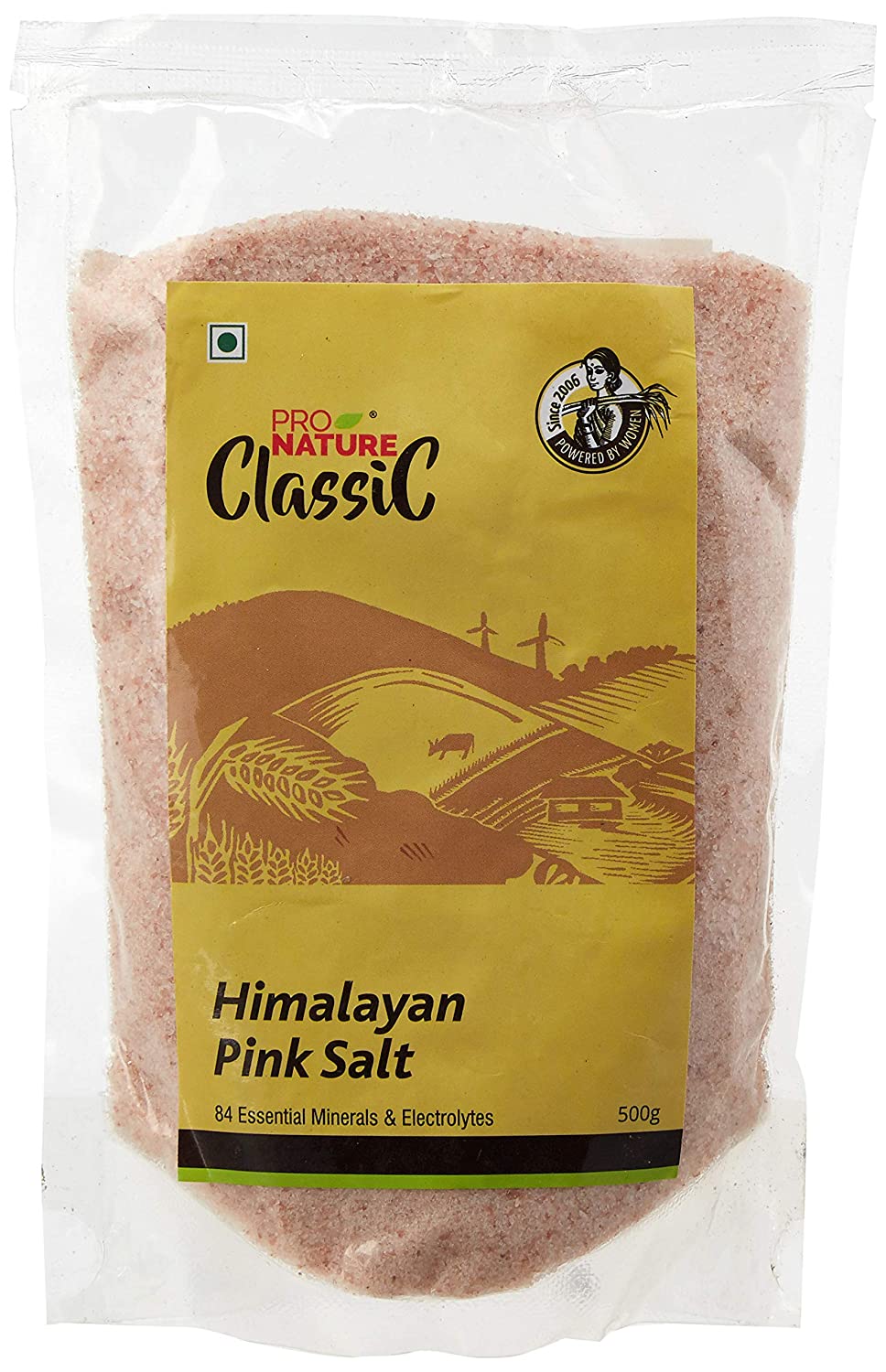 PRO NATURE CLASSIC HIMALAYAN PINK SALT 500GM