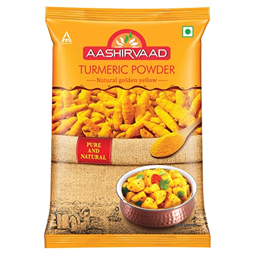 ASHIRVAAD TURMERIC / HALDI POWDER (50 GRM)