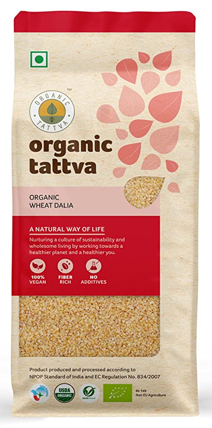 ORGANIC TATTVA WHEAT DALIYA 500GM