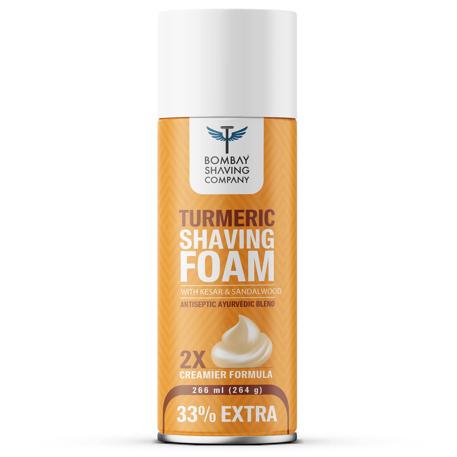 BOMBAY SHAVING COMPANY TURMERIC SHAVING FOAM 266ML