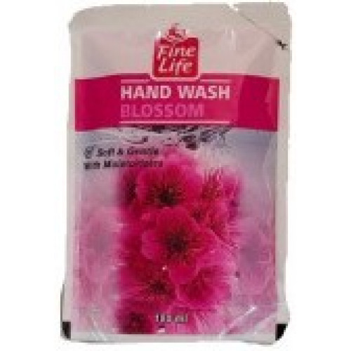 FINE LIFE BLOSSOM HAND WASH POUCH 180ML