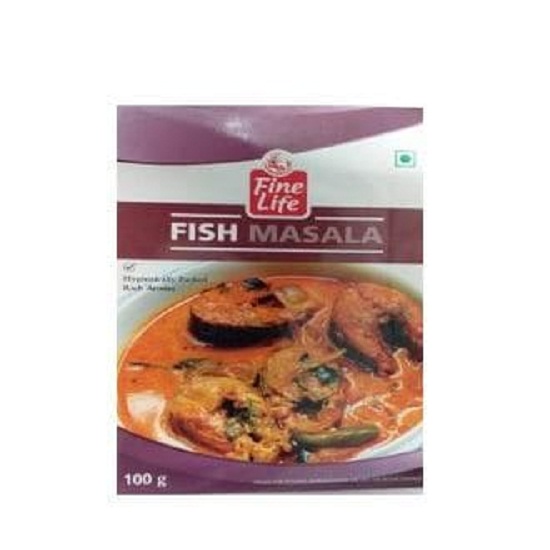 FINE LIFE FISH MASALA POWDER 100GM