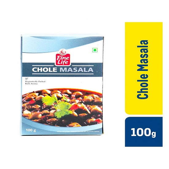 FINE LIFE CHOLE MASALA POWDER 100GM