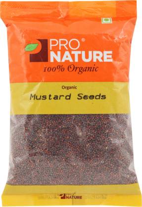 PRO NATURE ORGANIC MUSTARD WHOLE 200GM