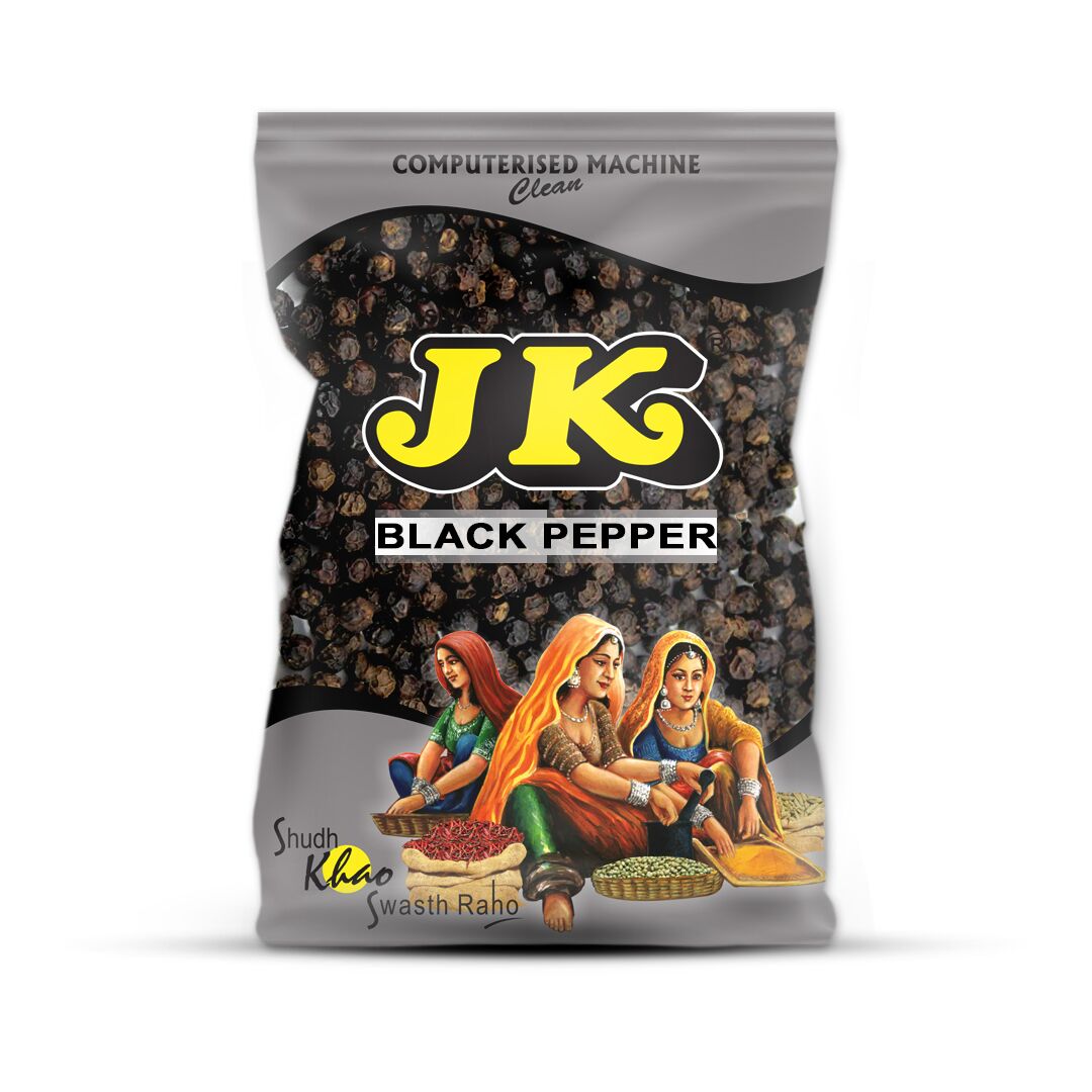 JK BLACK PEPPER WHOLE 50GM