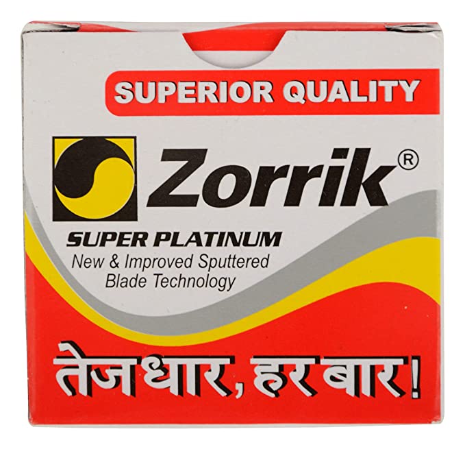 ZORRIK SUPER PLATINUM RAZOR BLADE 10PC*5