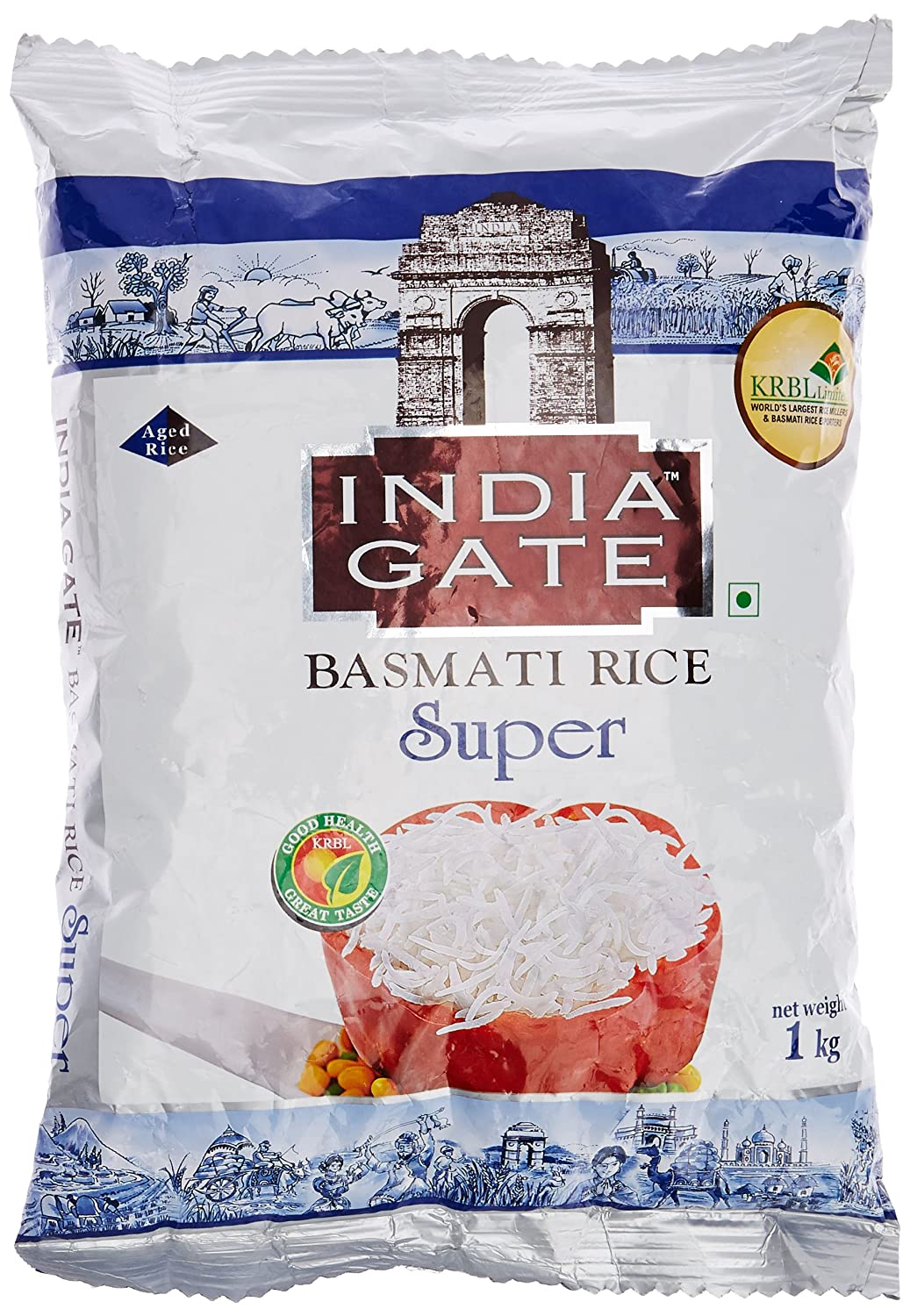 INDIA GATE SUPER BASMATI RICE 1K