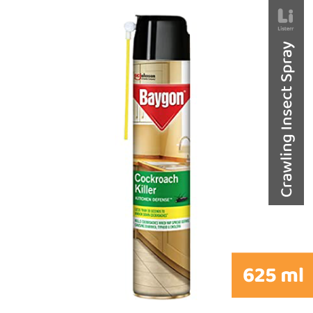 BAYGON CRAWLING INSECT KILLER SPRAY 625ML