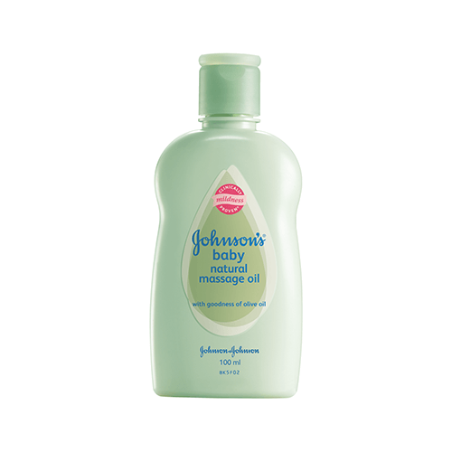 JOHNSONS BABY NATURAL MASSAGE OIL 100ML